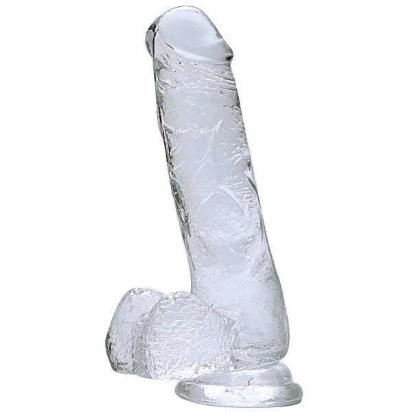 Daewoo Crystal Series Clear Dildo 8 Inch